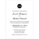 Circle Initials Wedding Invitations Image 6 of 8